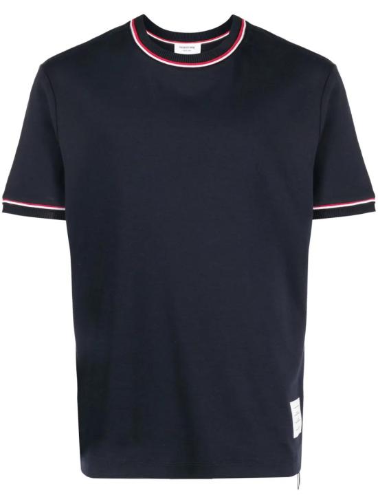  톰브라운 반팔 티셔츠 MJS231AJ0055 navy