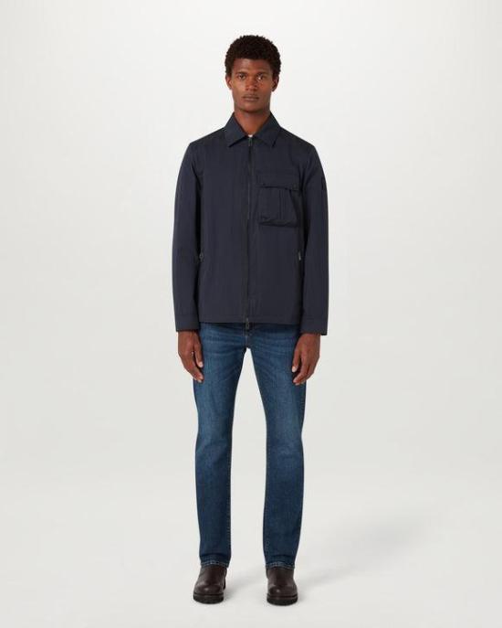 25SS 벨스타프 긴팔 셔츠 105450 DRONE DKINK Dark ink - BELSTAFF