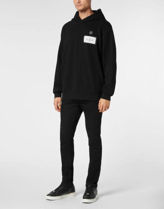 25SS 필립 플레인 긴팔 티셔츠 MJB3616 PTE003N 0202 Black black - PHILIPP PLEIN