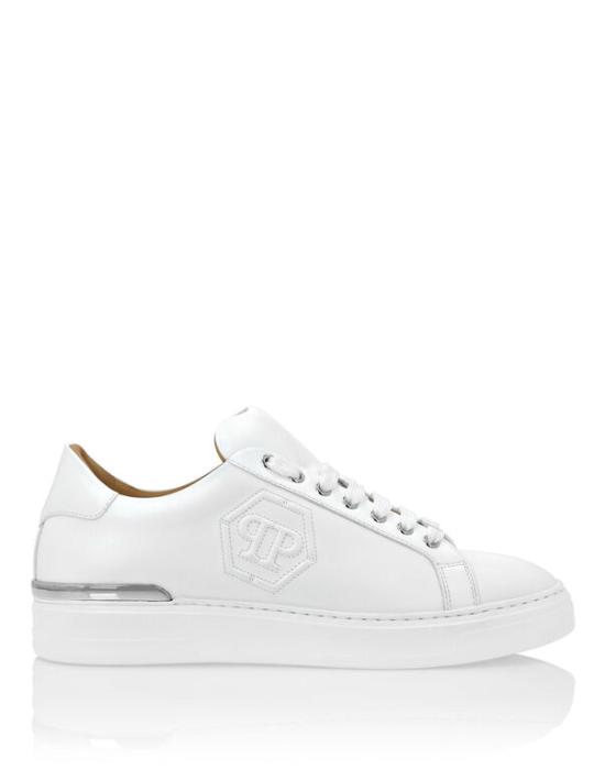 25SS 필립 플레인 드레스 슈즈 USC0692 PLE075N 01 White - PHILIPP PLEIN