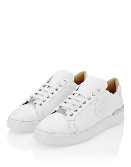 25SS 필립 플레인 드레스 슈즈 USC0692 PLE075N 01 White - PHILIPP PLEIN