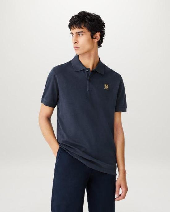 25SS 벨스타프 폴로 티셔츠 101516 BELSTAFF POLO DKINK Dark ink - BELSTAFF