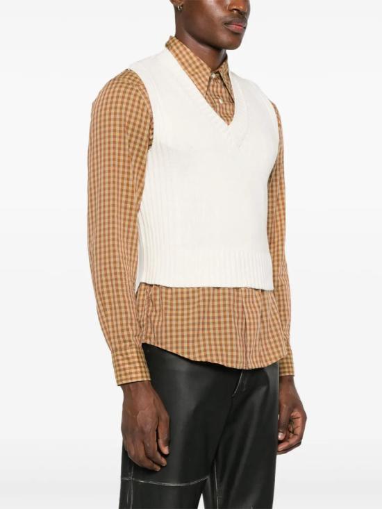  아워레가시 니트 베스트 M2243MN cream - OUR LEGACY