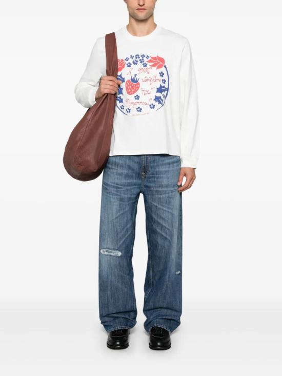  아워레가시 긴팔 티셔츠 M4246TAM white - OUR LEGACY