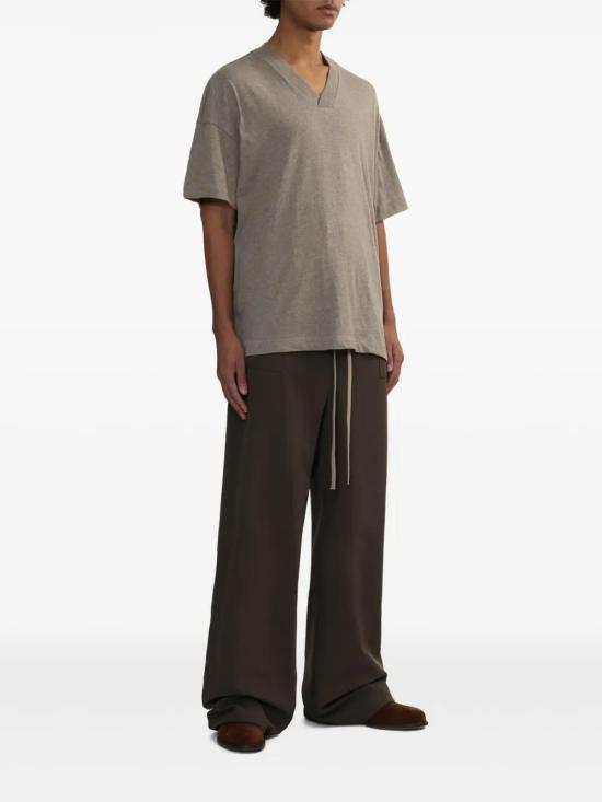  피어오브갓 반팔 티셔츠 125HO244359F grey - FEAR OF GOD