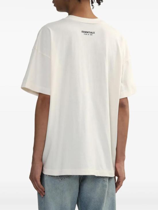  피어오브갓 반팔 티셔츠 125HO244352F white - FEAR OF GOD