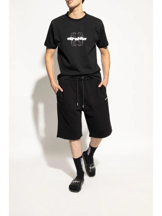  오프화이트 뮬/슬리퍼 OMIU001C99MAT0011001 black - OFF WHITE