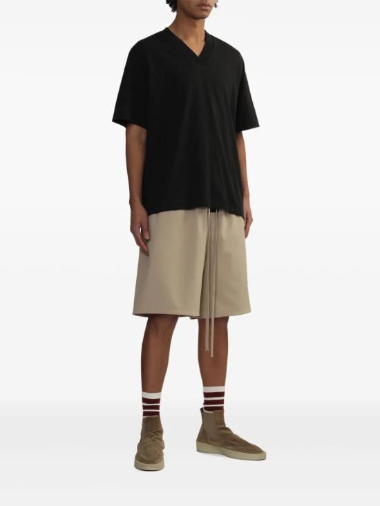  피어오브갓 반팔 티셔츠 125HO244350F black - FEAR OF GOD