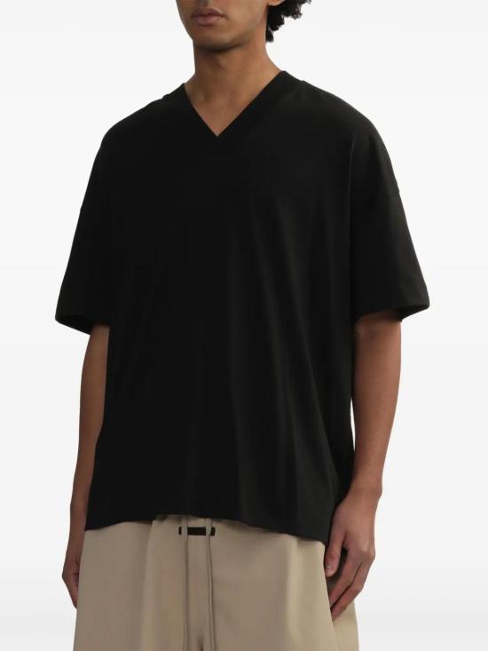  피어오브갓 반팔 티셔츠 125HO244350F black - FEAR OF GOD