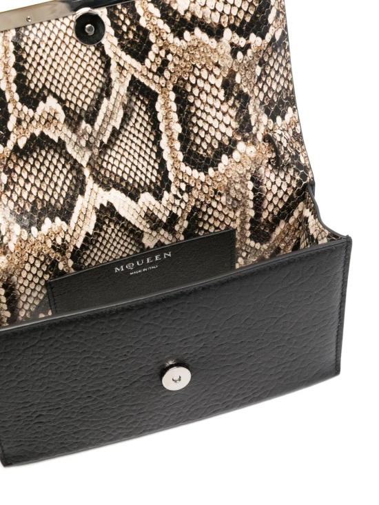 25SS 알렉산더 맥퀸 토트백 8133291VDBS BLCKSILVER - ALEXANDER MCQUEEN