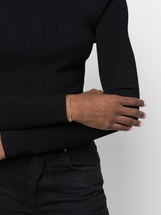 25SS 생로랑 팔찌 701950Y1526 ORO - SAINT LAURENT