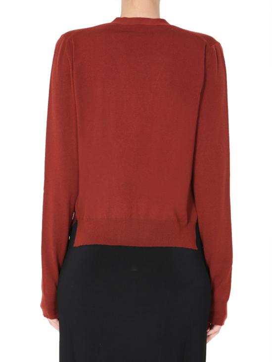 24FW 보테가베네타 가디건 618643 ORANGE - BOTTEGA VENETA