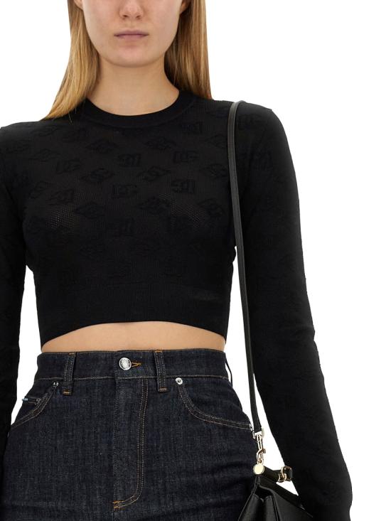  돌체앤가바나 스웨터 FXX14T BLACK - DOLCE & GABBANA