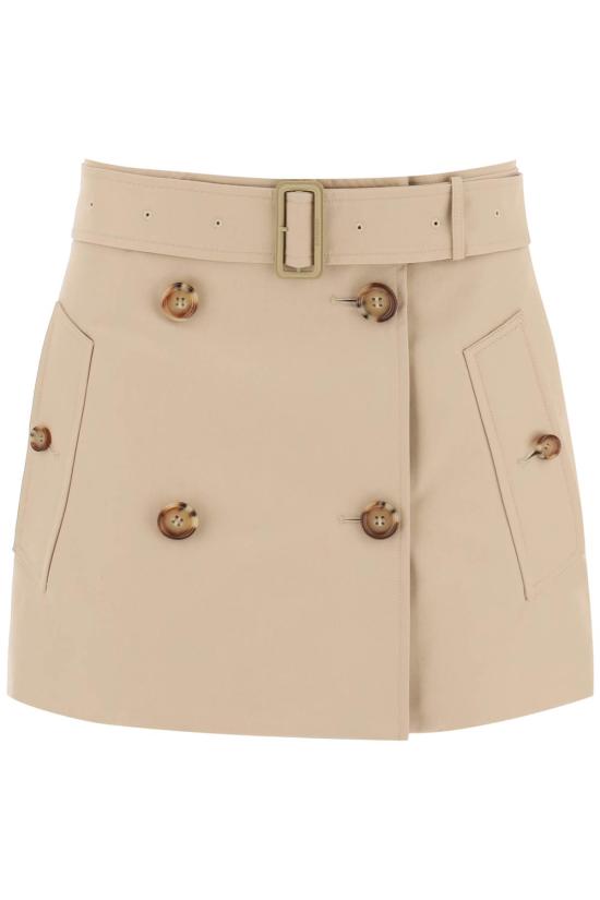 24FW 버버리 숏 스커트 8071196 BEIGE
