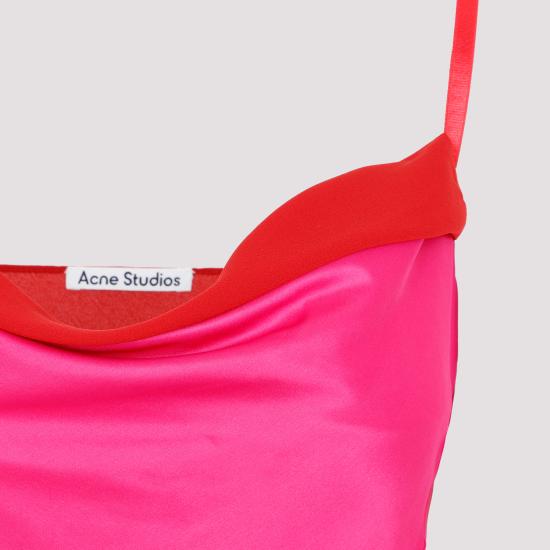 24FW 아크네 스튜디오 미디 원피스 A20500 FUCHSIA - ACNE STUDIOS