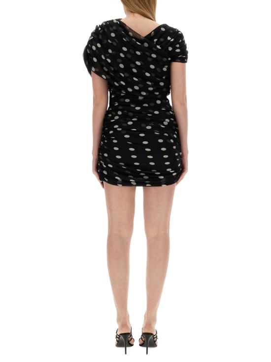 24FW 생로랑 숏 원피스 776449 BLACK - SAINT LAURENT