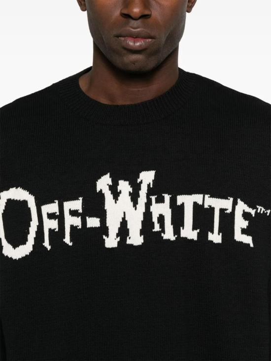  오프화이트 스웨터 OMHE20AS25KNI001100B - OFF WHITE