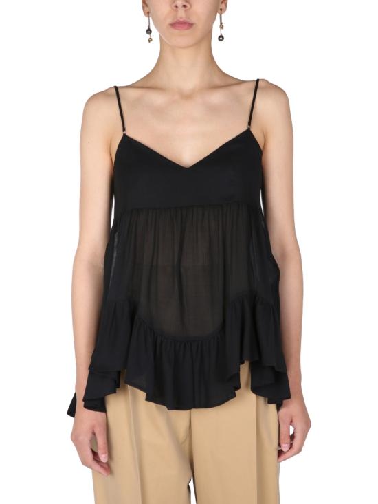 21SS 알렉산더 맥퀸 민소매 티셔츠 659288 BLACK