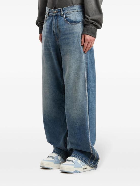 25SS 팜앤젤스 데님 팬츠 PMYA049S25DEN002 4040 LIGHT BLUE LIGHT BLUE - PALM ANGELS