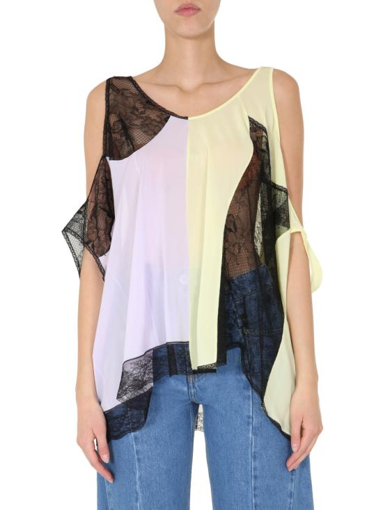 20SS 마르지엘라 민소매 티셔츠 S51NC0574 MULTICOLOUR