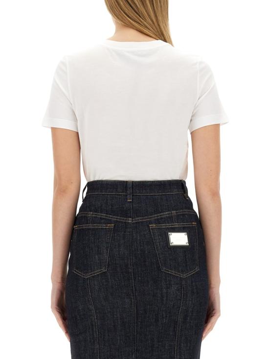  돌체앤가바나 반팔 티셔츠 F8M68Z WHITE - DOLCE & GABBANA