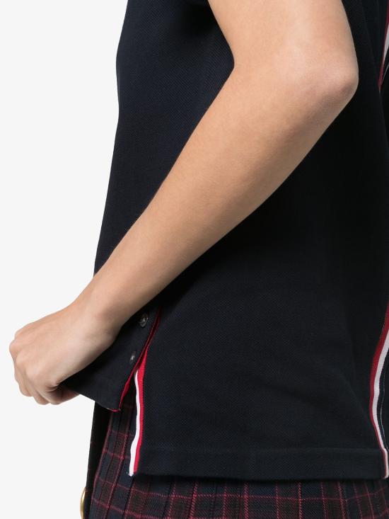 24FW 톰브라운 폴로 티셔츠 FJP014A BLUE - THOM BROWNE