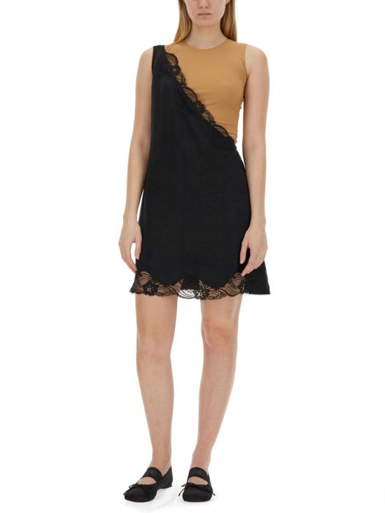  MM6 메종마르지엘라 숏 원피스 S62DD0027 BLACK - MM6 MAISON MARGIELA