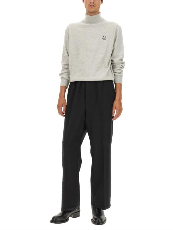  메종키츠네 터틀넥 LM00812KT1036 GREY - MAISON KITSUNE