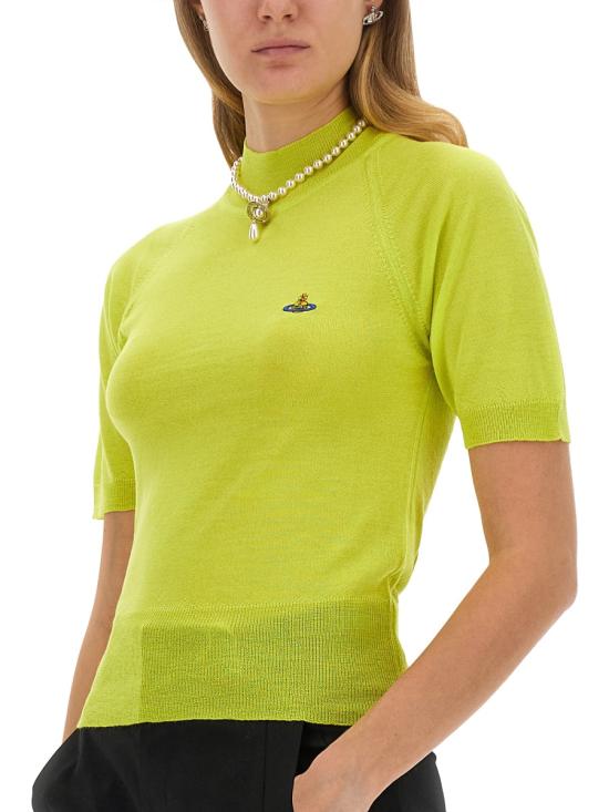 24FW 비비안웨스트우드 터틀넥 18030022 YELLOW - VIVIENNE WESTWOOD