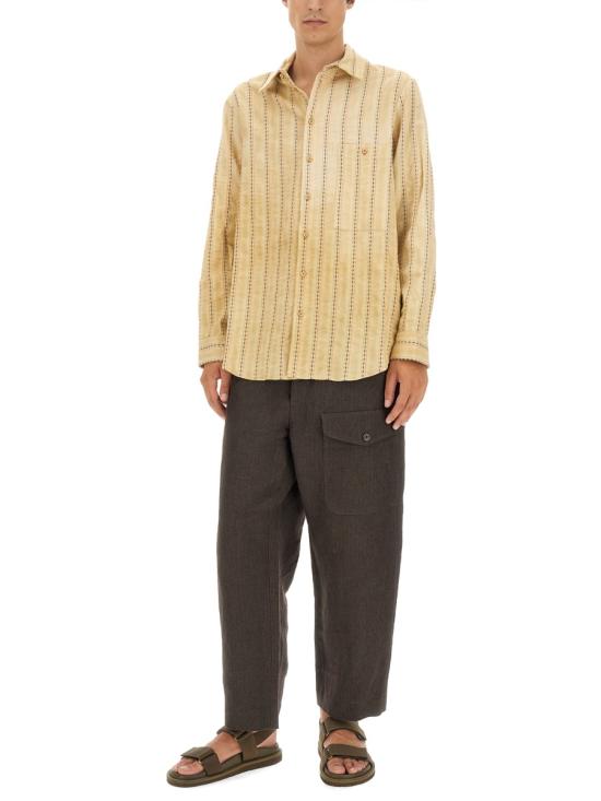  우마 왕 긴팔 셔츠 UM1501 BEIGE - UMA WANG