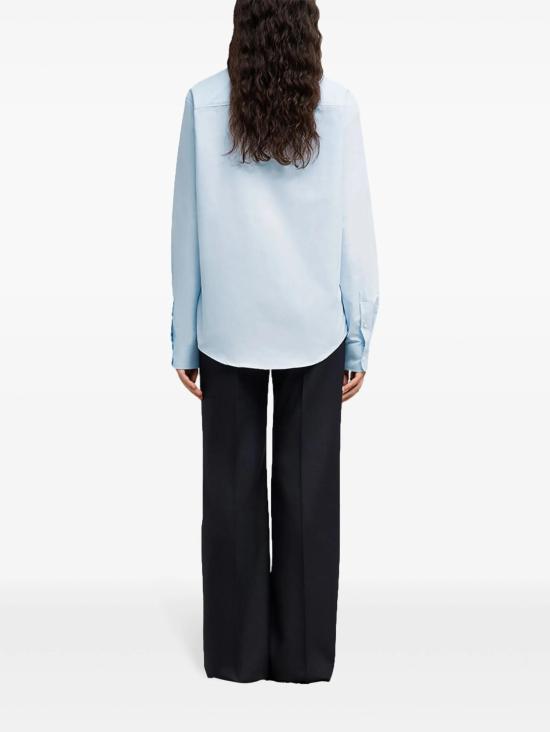 26SS 아미 ADC버튼 다운 셔츠 BFUSH063CO0031 450 BLEU CIEL - AMI