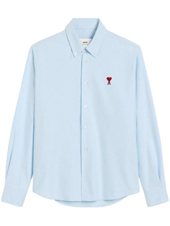 26SS 아미 ADC버튼 다운 셔츠 BFUSH063CO0031 450 BLEU CIEL
