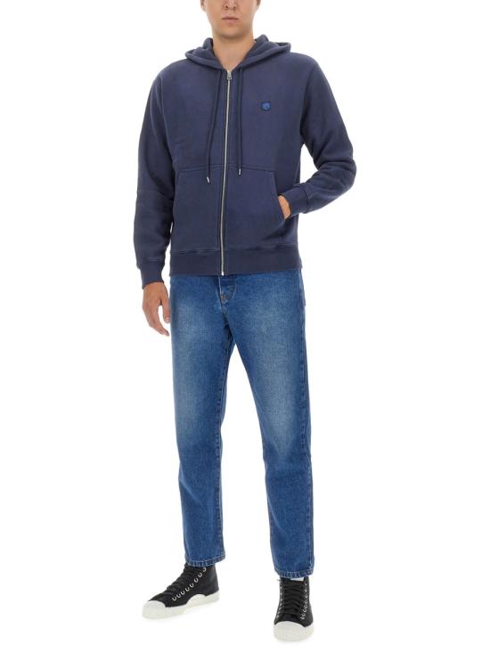  메종키츠네 자켓 LM00704KM0307 BLUE - MAISON KITSUNE