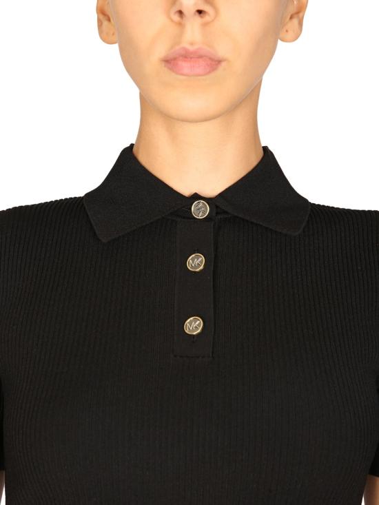  마이클 코어스 반팔 티셔츠 MU260E833D BLACK - MICHAEL KORS