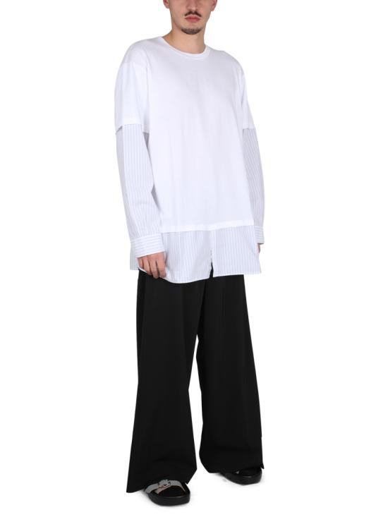  MM6 메종마르지엘라 긴팔 티셔츠 S52GC0262 WHITE - MM6 MAISON MARGIELA