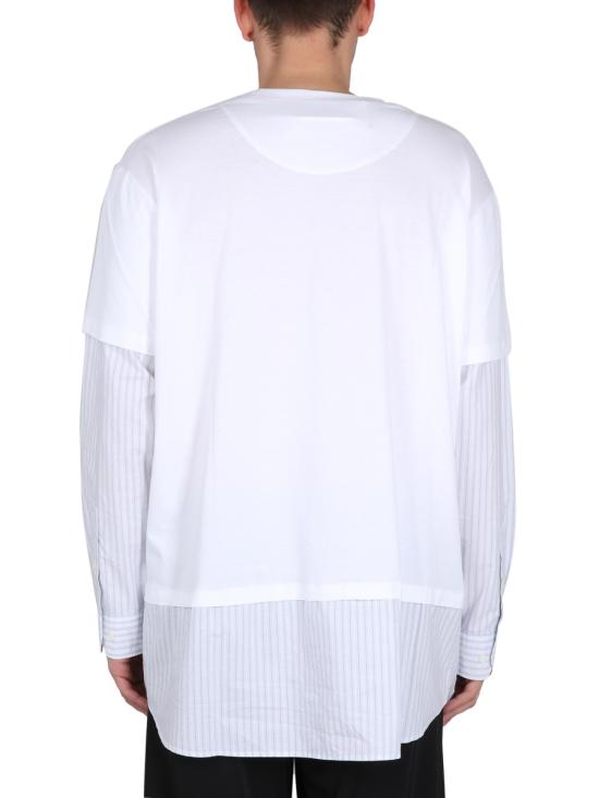  MM6 메종마르지엘라 긴팔 티셔츠 S52GC0262 WHITE - MM6 MAISON MARGIELA