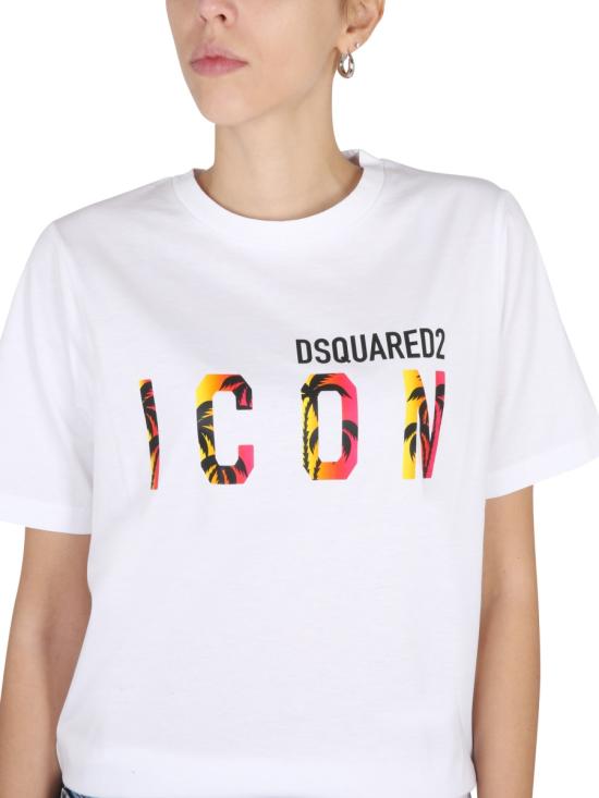  디스퀘어드2 반팔 티셔츠 S80GC0048 WHITE - DSQUARED2
