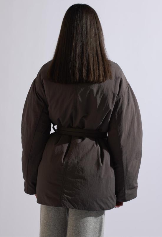  더 엔케이씨 스토어 봄버 자켓 Nkc 스토어 퍼퍼 다운 랩 재킷 그레이 - The NKC Store