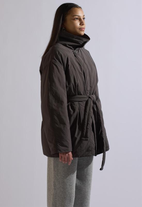  더 엔케이씨 스토어 봄버 자켓 Nkc 스토어 퍼퍼 다운 랩 재킷 그레이 - The NKC Store