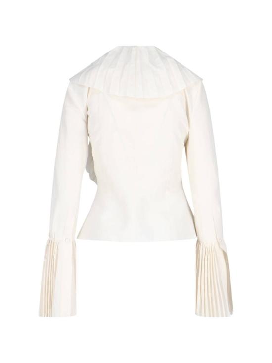 25SS 알렉산더 맥퀸 블라우스 818373 QEAF29015 WHITE - ALEXANDER MCQUEEN