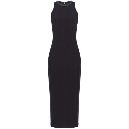 24FW 핑코 롱 원피스 104093A23V Z99 Black