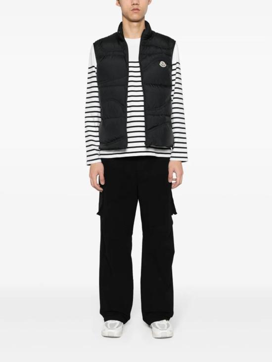  몽클레어 베스트 J10911A001195396L black - MONCLER