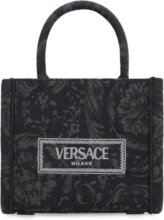 25SS 베르사체 토트백 10152881A09741 2BM0V Black - VERSACE