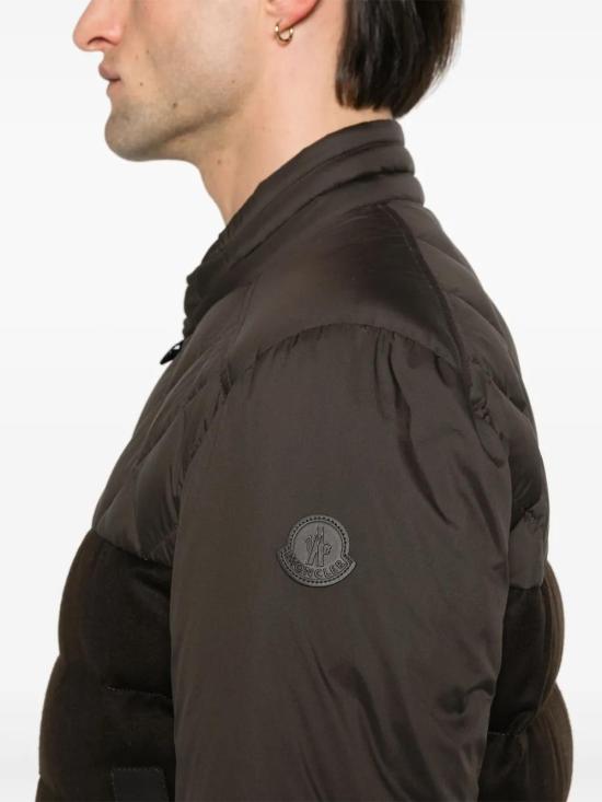  몽클레어 바이커 자켓 J20911A00170596K7 walnut - MONCLER