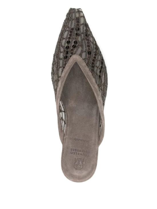 25SS 브루넬로 쿠치넬리 플랫 슈즈 MZ93C2979 3022 BROWN - BRUNELLO CUCINELLI