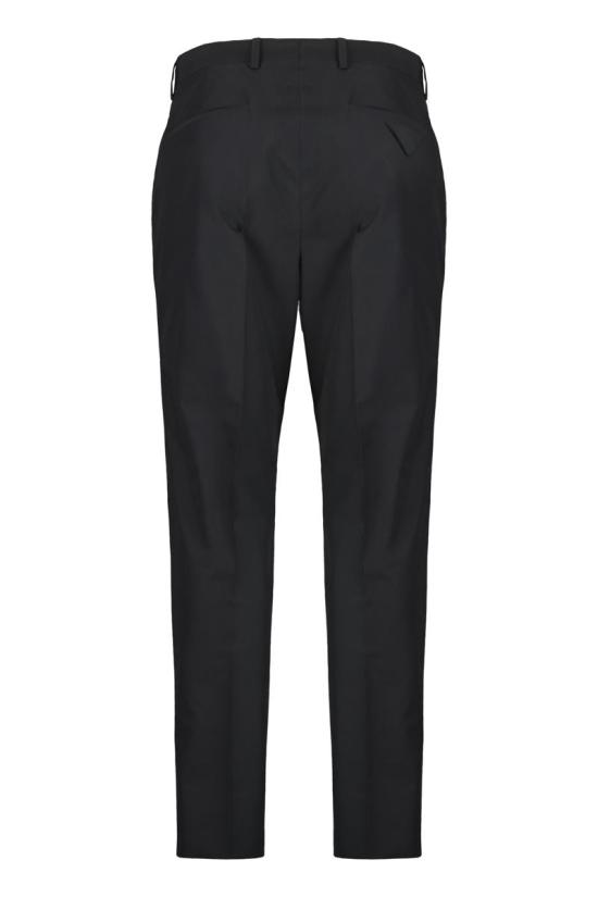 25SS 프라다 스트레이트 팬츠 UP0313SOOO16A6 F0002 Black - PRADA