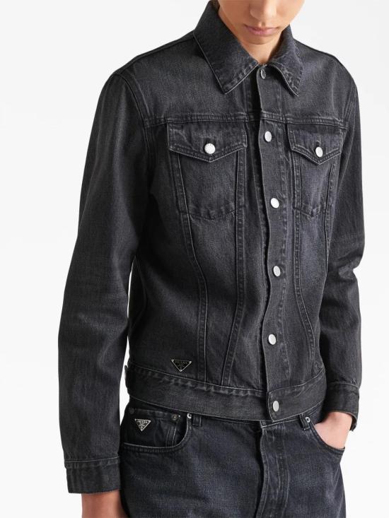  프라다 데님 자켓 GEB227S23112K8 - PRADA