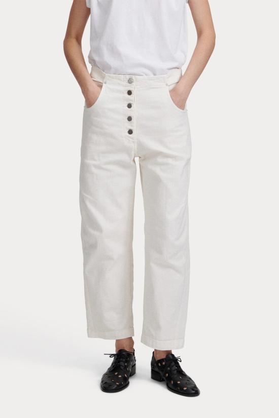  레이첼 코미 크롭 팬츠 엘킨 팬츠 더티 화이트 - RACHEL COMEY