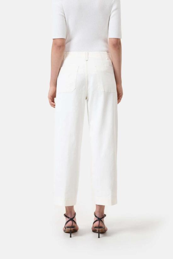  클로즈드 크롭 팬츠 로베아 팬츠 아이보리 - CLOSED