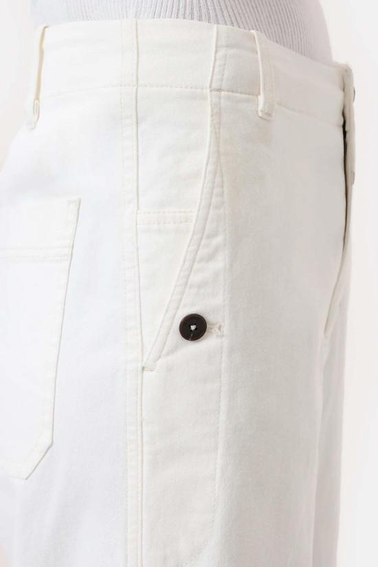  클로즈드 크롭 팬츠 로베아 팬츠 아이보리 - CLOSED